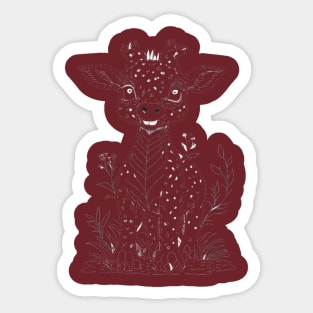 BABBY GIRAFFE Sticker